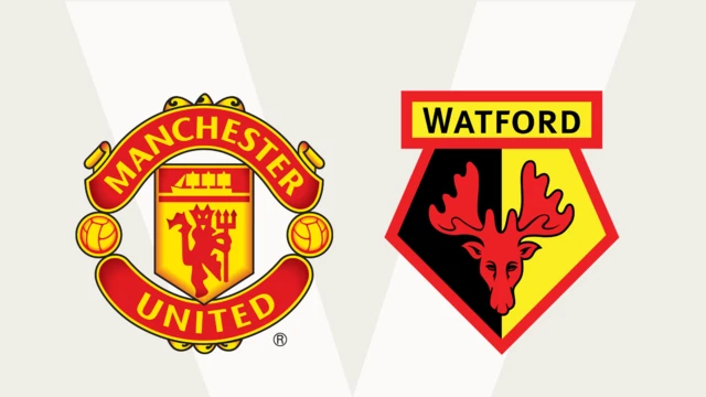 Manchester United v Watford graphic