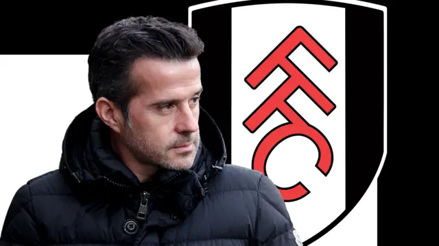 Fulham badge with Marco Silva