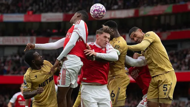 Arsenal face Crystal Palace