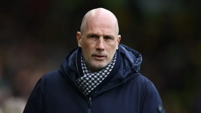 Norwich City boss Philippe Clement saw his side run Birmingham close before losing