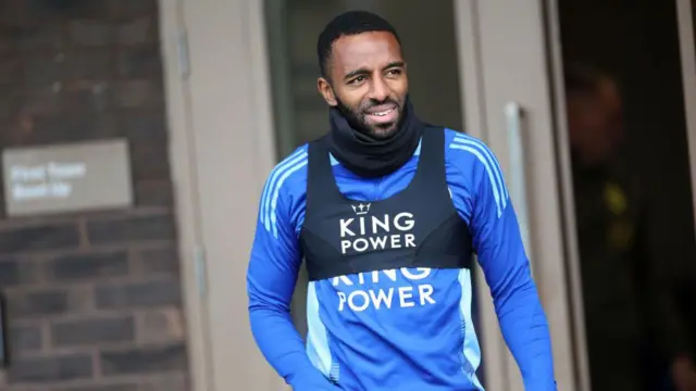 Ricardo Pereira of Leicester City during a Training Session