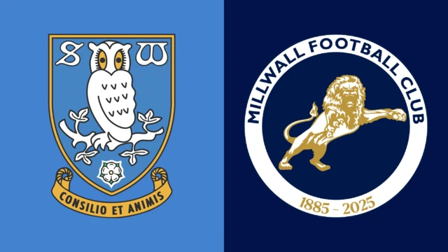 Sheffield Wednesday and Millwall club badges