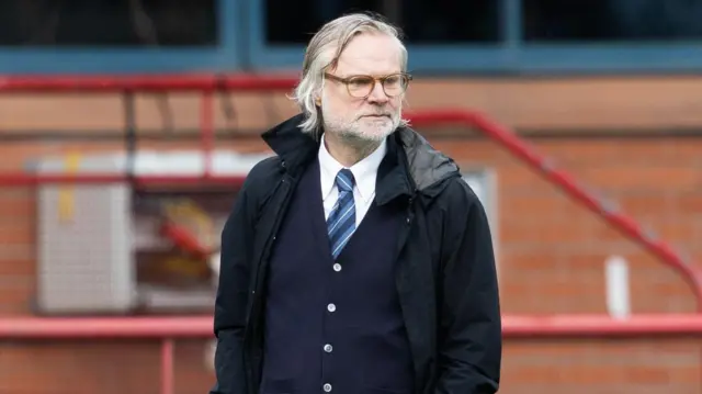 Dundee manager Steven Pressley