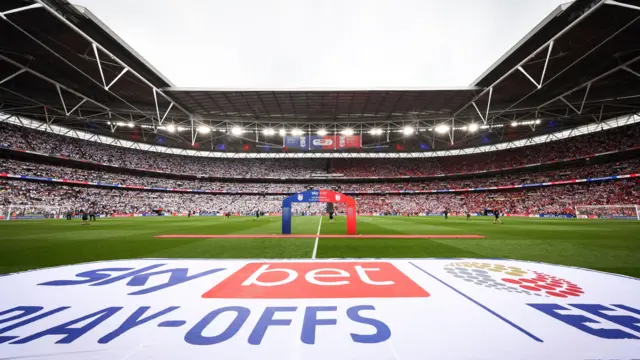 Wembley Stadium will host the Championship Play-off Final 