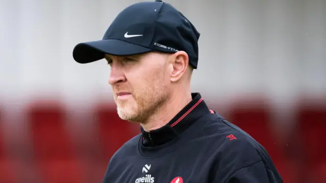 Derry manager Paddy Tally
