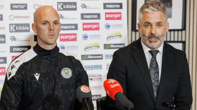Craig McLeish and Keith Lasley
