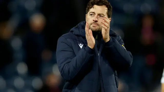 West Bromwich Albion boss Ryan Mason