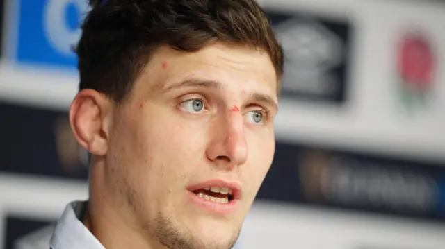 Scotland co-captain Rory Darge in his pre-match press conference