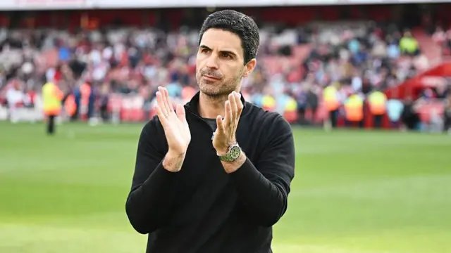 Arsenal manager Mikel Arteta