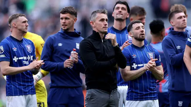 Ipswich manager Kieran McKenna