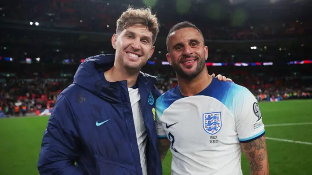 John Stones and Kyle Walker