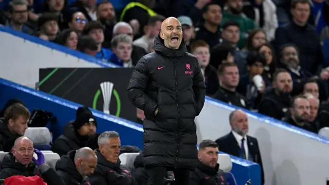 Enzo Maresca managing Chelsea