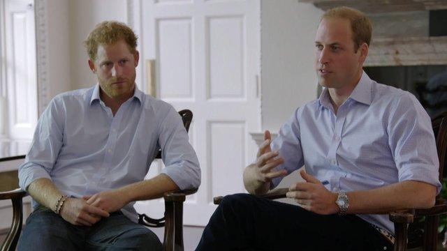 Prince Harry and Prince William