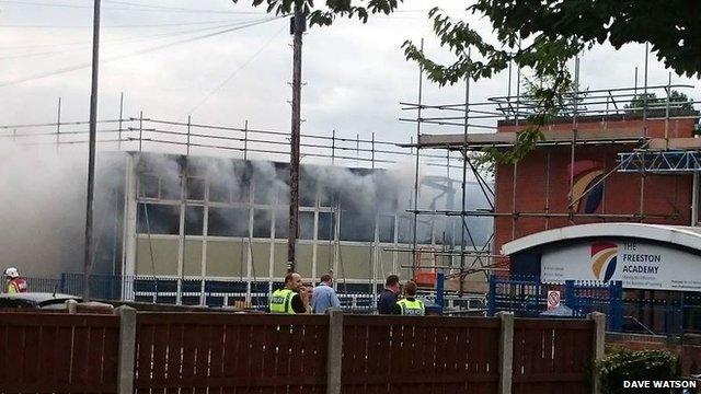 Normanton school fire