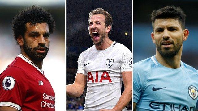 Mo Salah, Harry Kane, Sergio Aguero