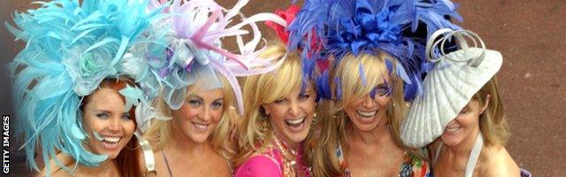 Hats at Royal Ascot on Ladies' Day