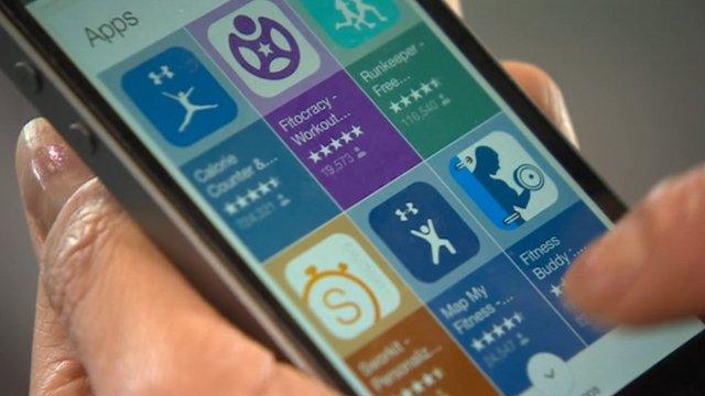 Calorie counting and fitness apps