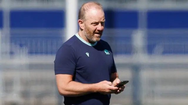 Scotland head coach Bryan Easson