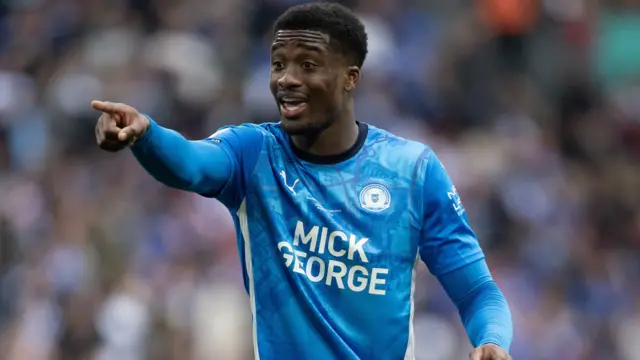 Emmanuel Fernandez in action for Peterborough United