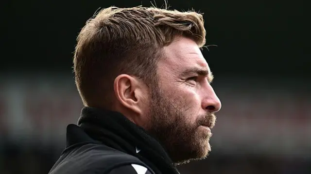 West Brom interim manager James Morrison looks on