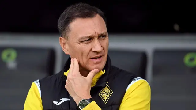 Kairat head coach Rafael Urazbakhtin