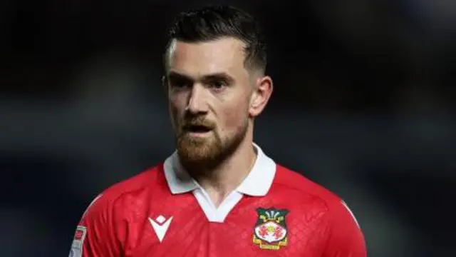 Jack Marriott in action for Wrexham