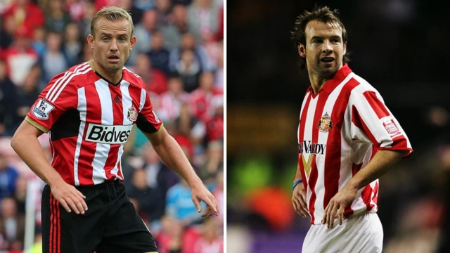 Lee Cattermole and Marcus Stewart