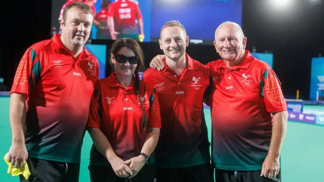 Jamie Jones, Julie Thomas, Steffan James, John Wilson.