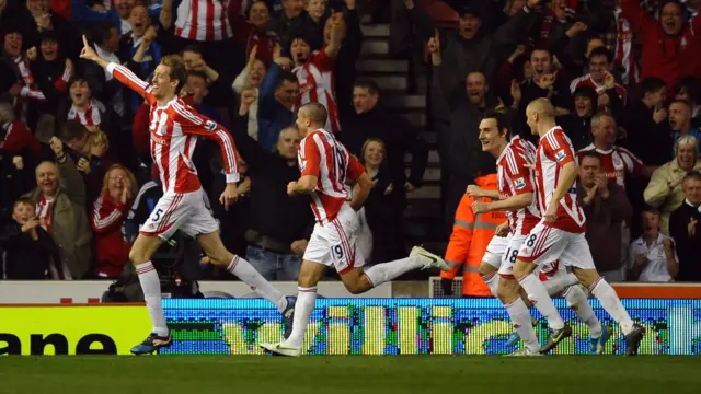 Former Stoke City striker Peter Crouch.