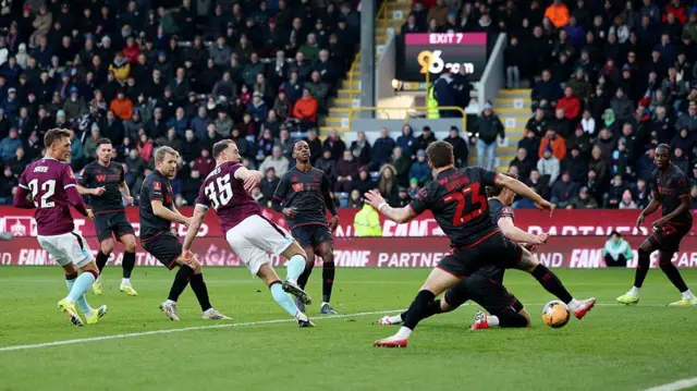 Ashley Barnes scores