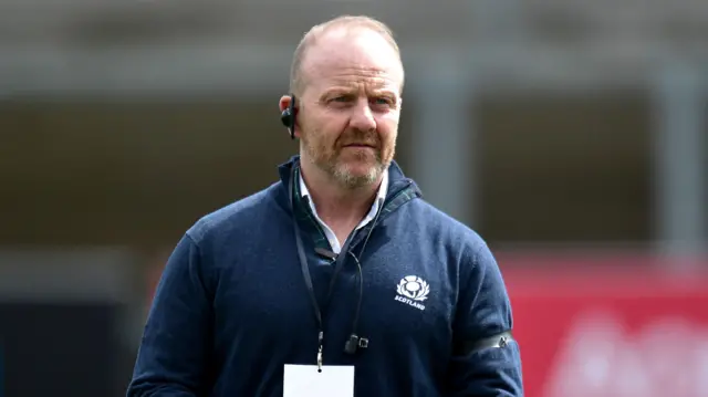 Scotland head coach Bryan Easson