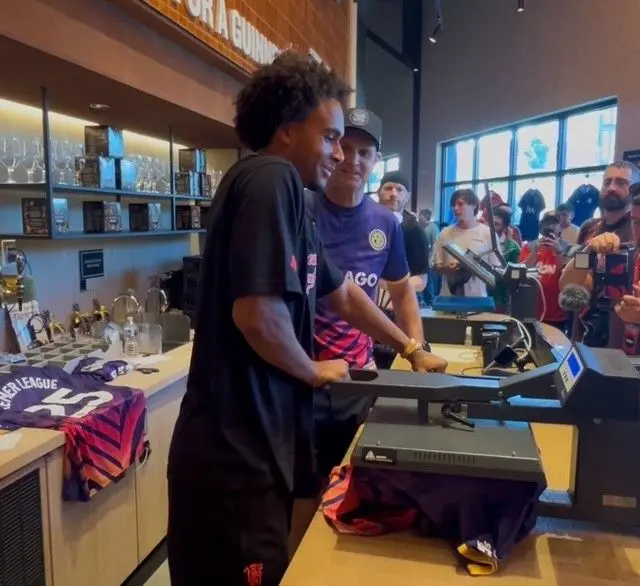 Manchester United striker Joshua Zirkzee