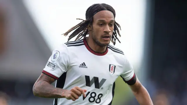  Kevin Mbabu in action for Fulham