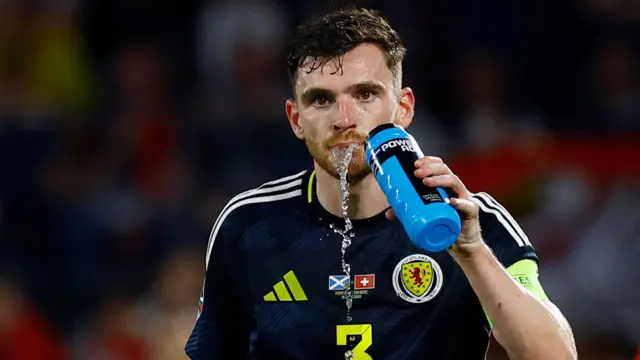 Scotland captain Andy Robertson