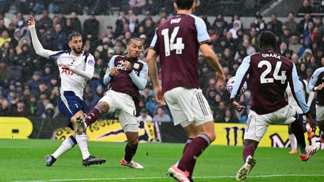 Rodrigo Bentancur scores for Tottenham