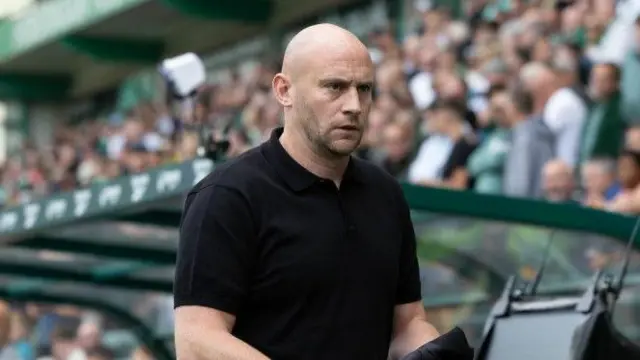 Hibs boss David Gray