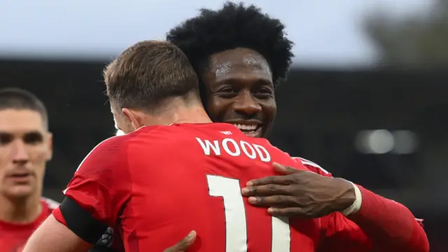 Ola Aina and Chris Wood
