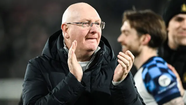 Falkirk manager John McGlynn