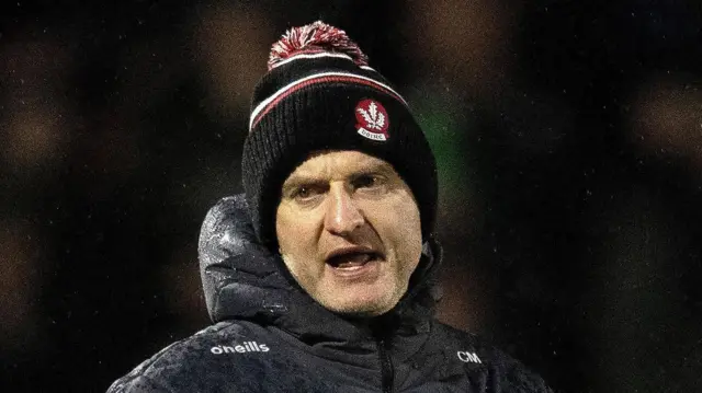 Derry manager Ciaran Meenagh 