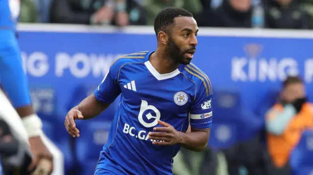 Ricardo Pereira in action for Leicester City