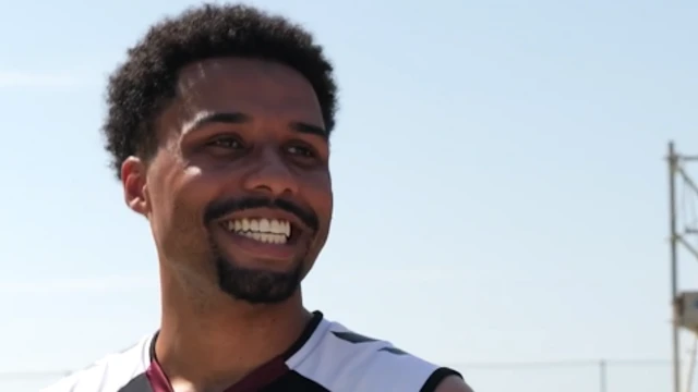Hearts midfielder Ageu