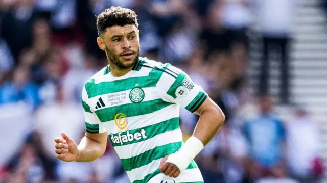 Celtic midfielder Alex Oxlaide-Chamberlain