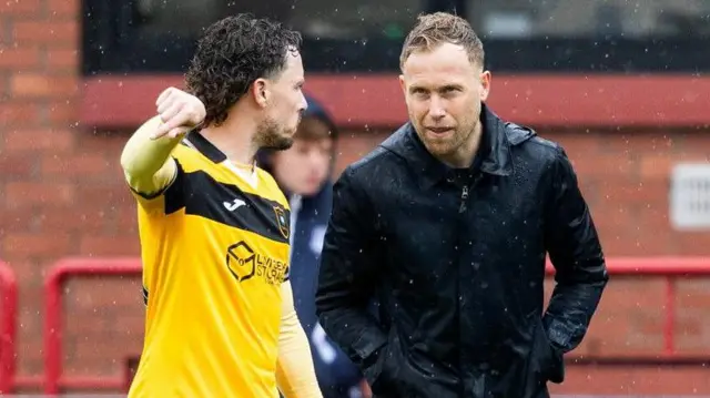 Livingston's Barrie McKay and Scott Arfield