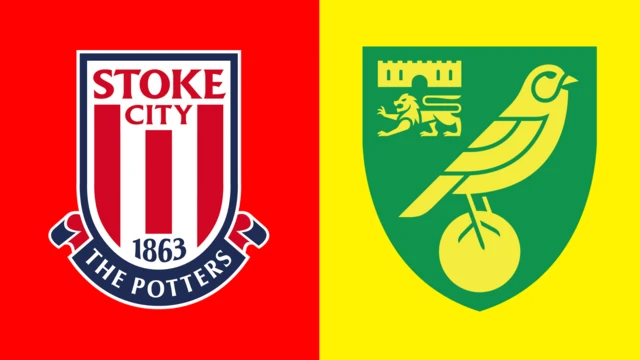 Stoke v Norwich graphic