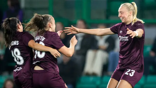 Hearts thrashed Edinburgh rivals Hibs 4-0 at Easter Road last Friday