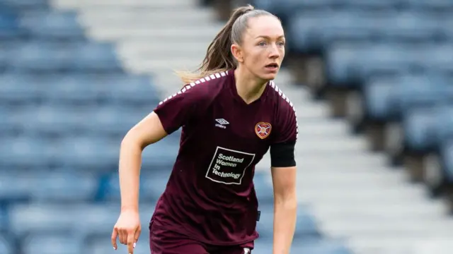 Hearts defender Georgia Hunter