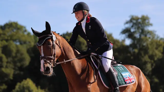 Kerenza Bryson of Britain riding Galant de Bois Brule