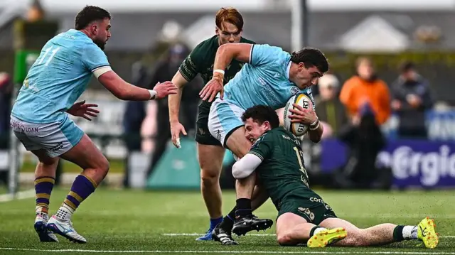 Glasgow Warriors and Connacht players