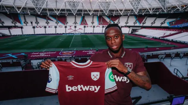 Aaron Wan-Bissaka at The London Stadium