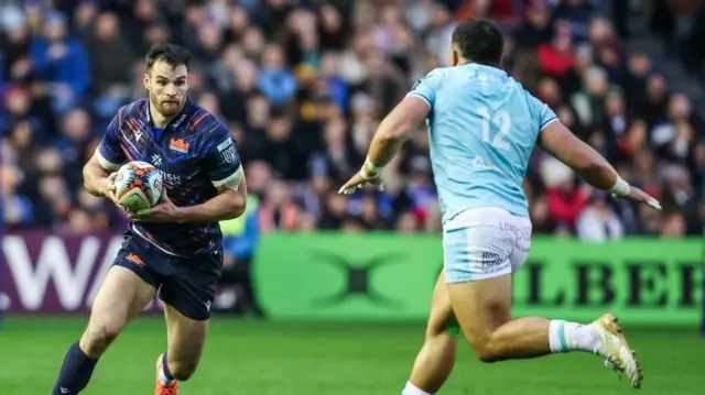 Matt Currie in action